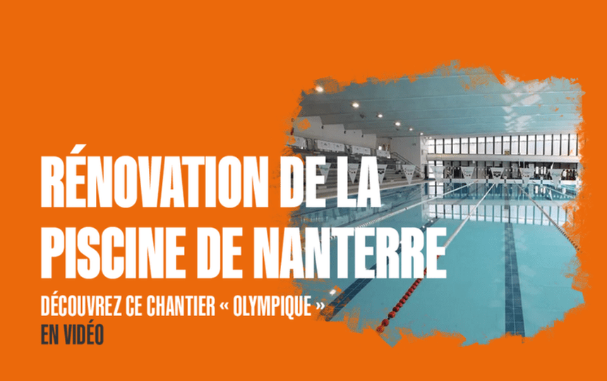 Rénovation de la piscine olympique de Nanterre